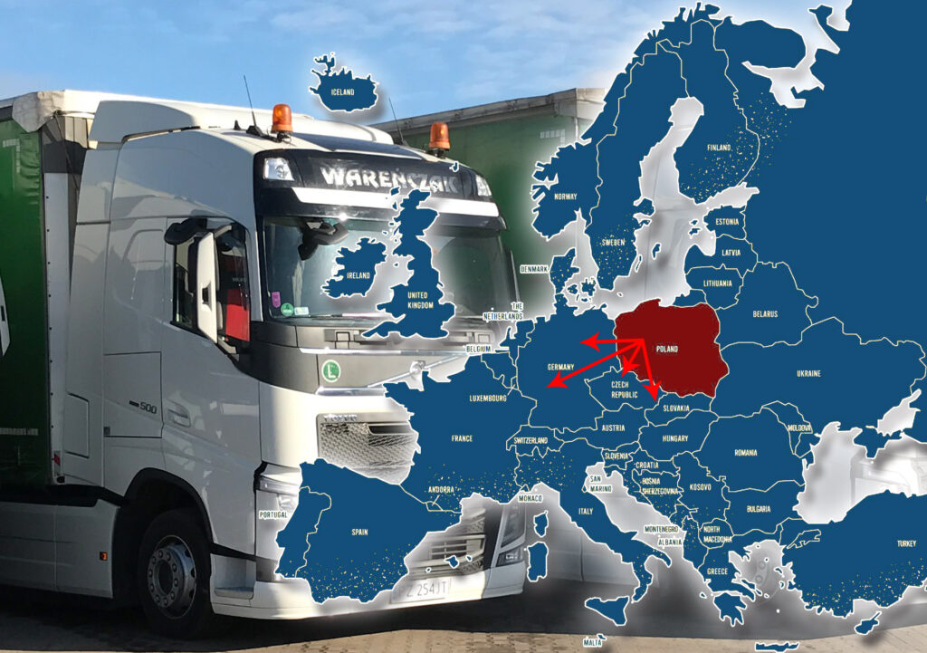 Wareńczak Międzynarodowy transport drogowy